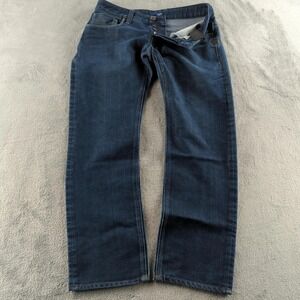 G-Star RAW Attacc Slim Straight Jeans Mens 32x30* Blue Zip Back Denim Pants